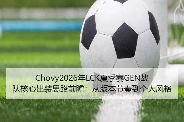 Chovy2026年LCK夏季赛GEN战队核心出装思路前瞻：从版本节奏到个人风格